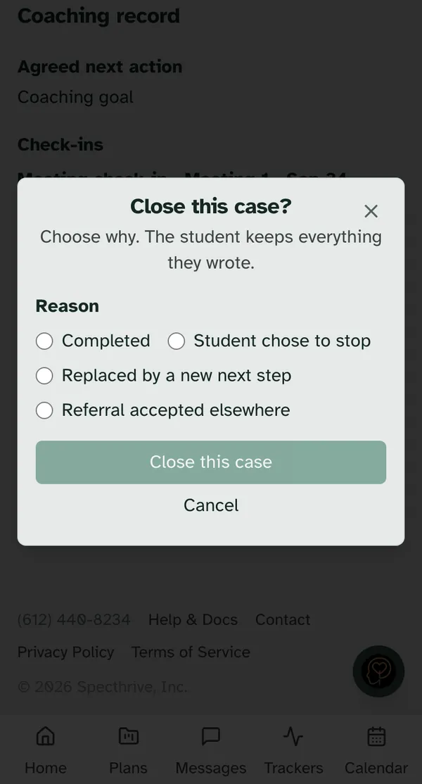 The same window on a phone