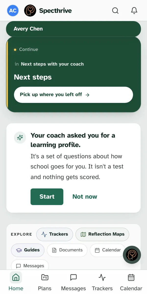 The same card on a phone