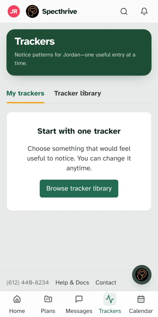 The same page on a phone