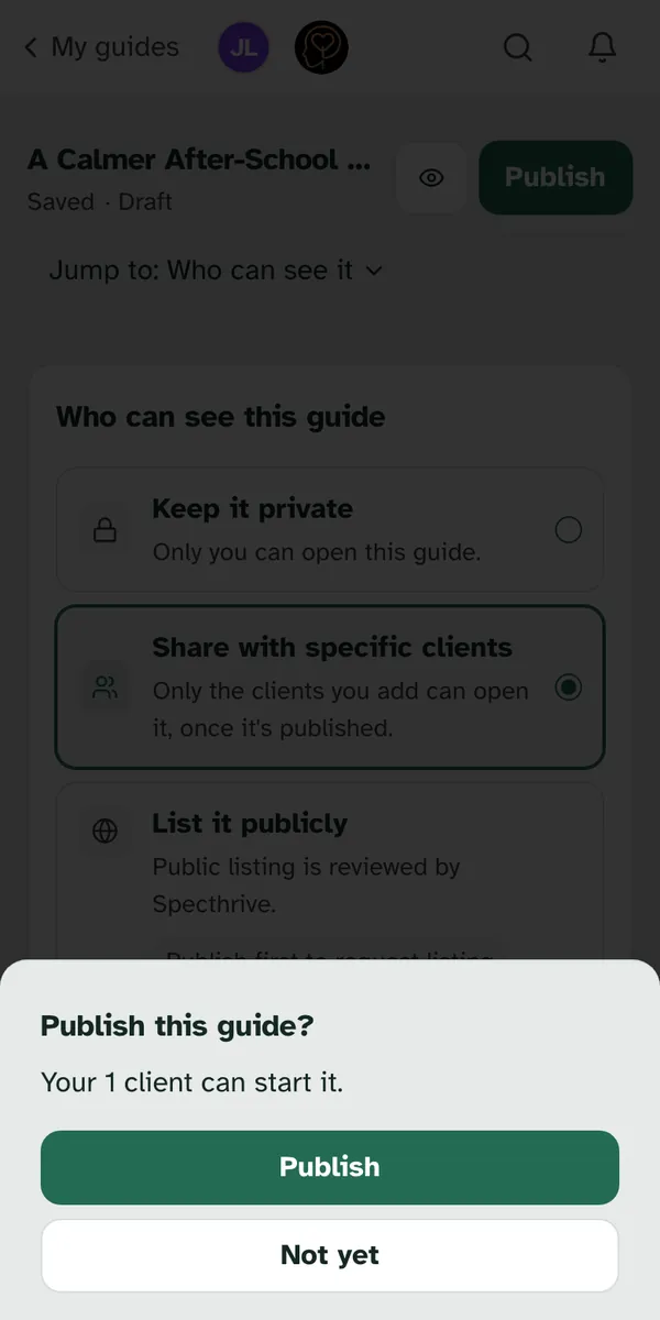 The same question on a phone